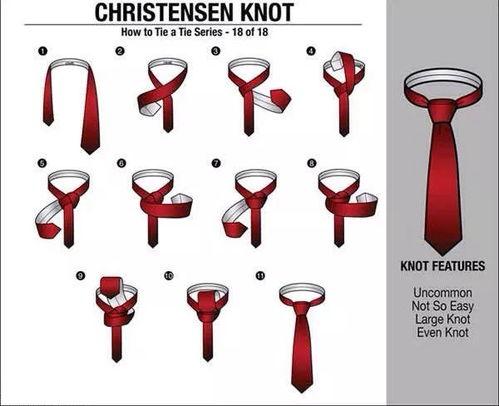 领带打法图解视频教程,轻松掌握多种优雅系法